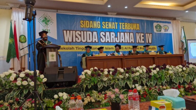 Wisuda Ke-IV STIE Al Forqon Prabumulih, 14 Sarjana Resmi Diwisuda